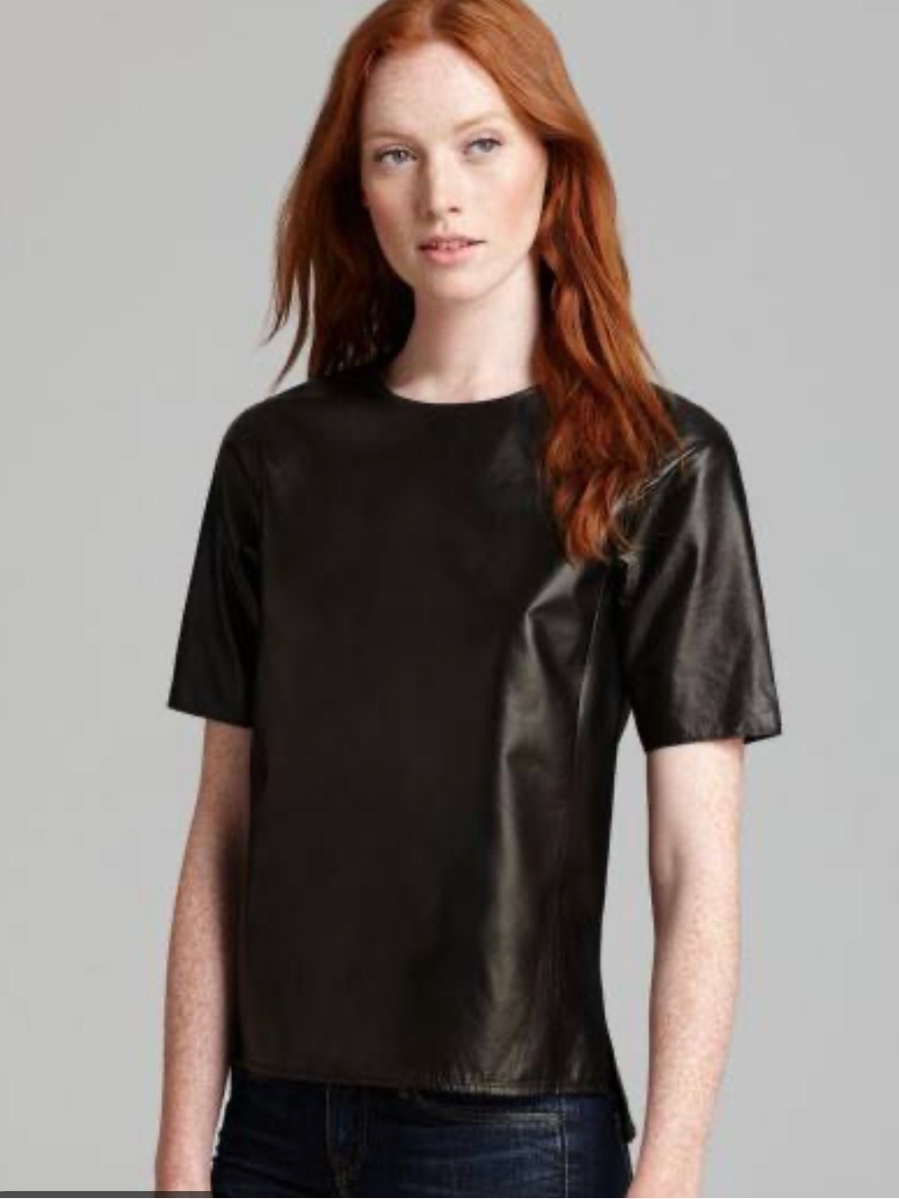 Vince black short sleeve top shirt. Women’s small